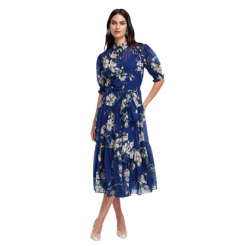 LEO LIN Ellie Bishop Sleeve Midi Dress